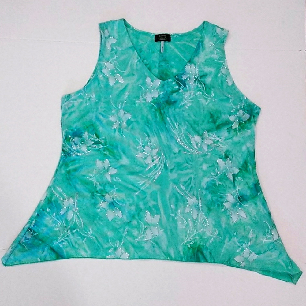 ShannonFord 1X tank top pullover sea green